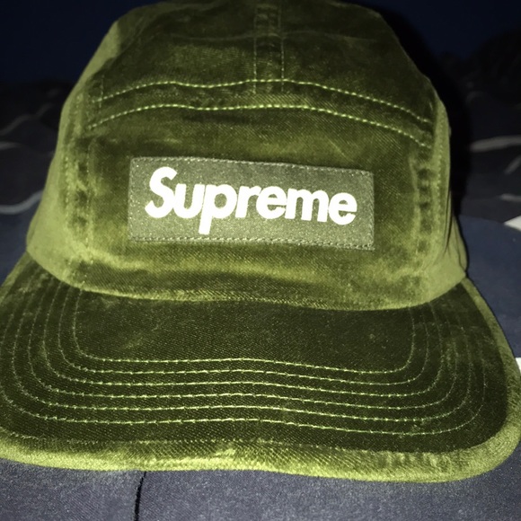 Supreme Velvet Camp Cap | Poshmark